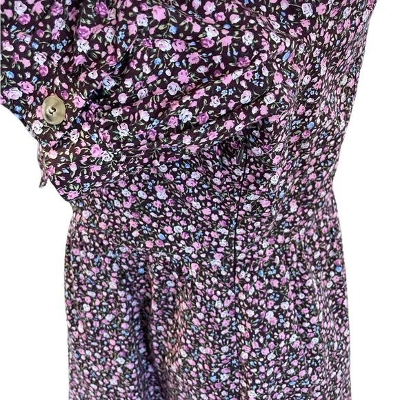 TUCKERNUCK Hyacinth House Ruffle Collar Ditsy Floral Sadie Mini Dress - Picture 10 of 16